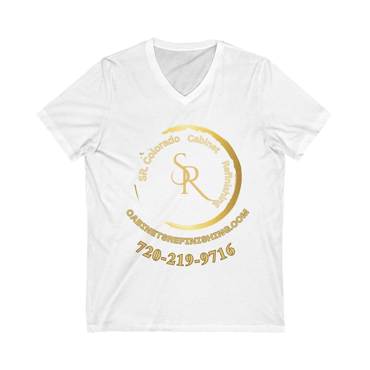 Custom V-Neck Tee - Stylish, Casual Wear for Any Occasion, Perfect for Brand Promotion, Gifts for Friends, Casual Outings, Everyday Use