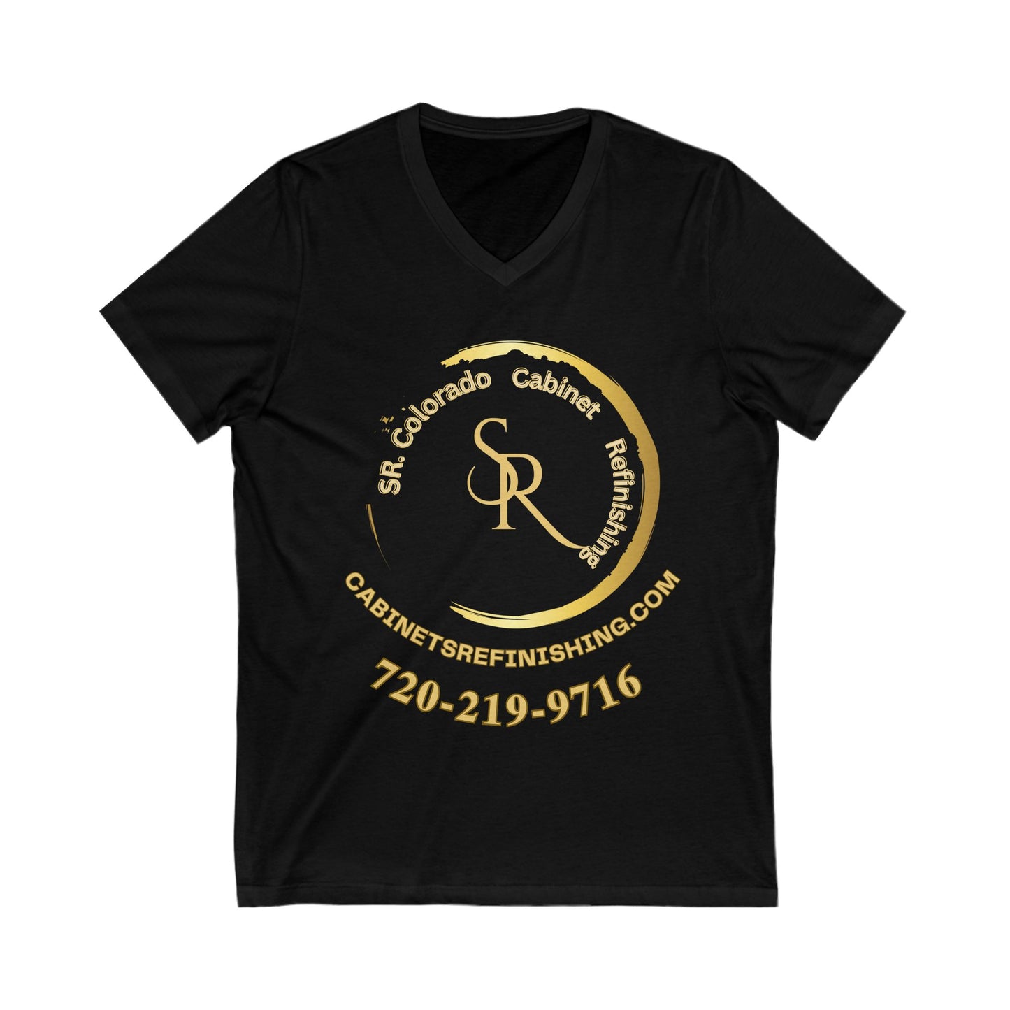 Custom V-Neck Tee - Stylish, Casual Wear for Any Occasion, Perfect for Brand Promotion, Gifts for Friends, Casual Outings, Everyday Use