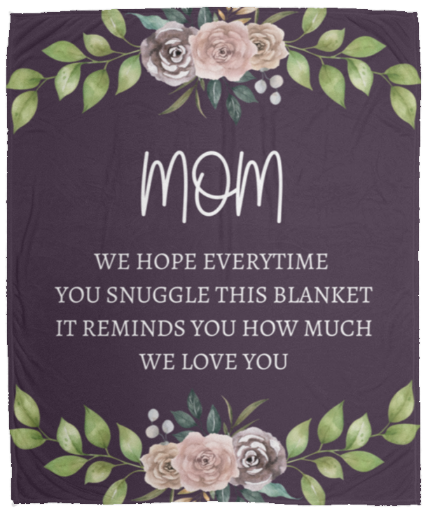 MOM BLANKET CHRISTMAS GIFT