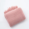 Chunky Knitted Throw Blanket