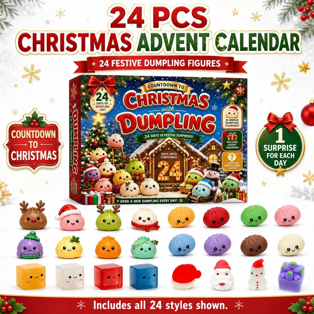 Dumpling Squishy Advent Calendar