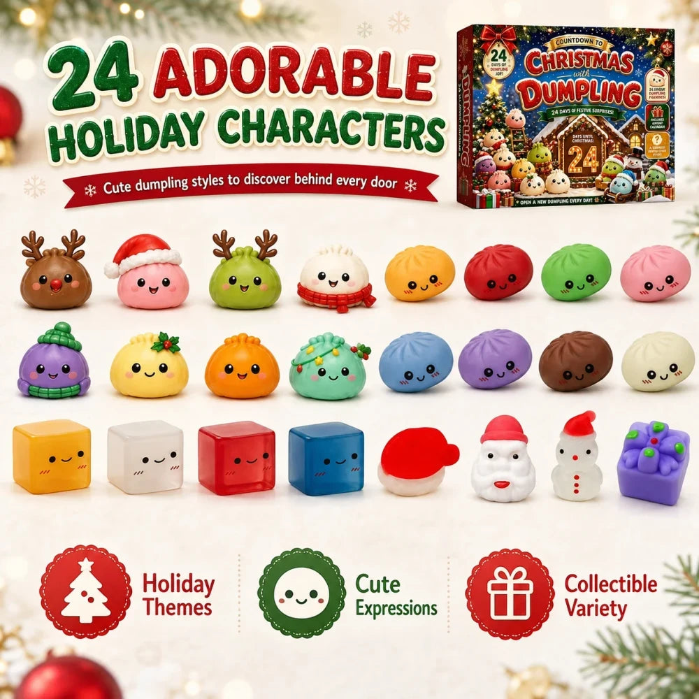 Dumpling Squishy Advent Calendar