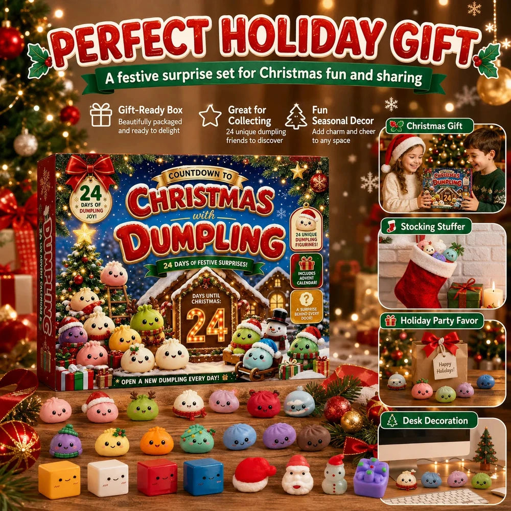 Dumpling Squishy Advent Calendar