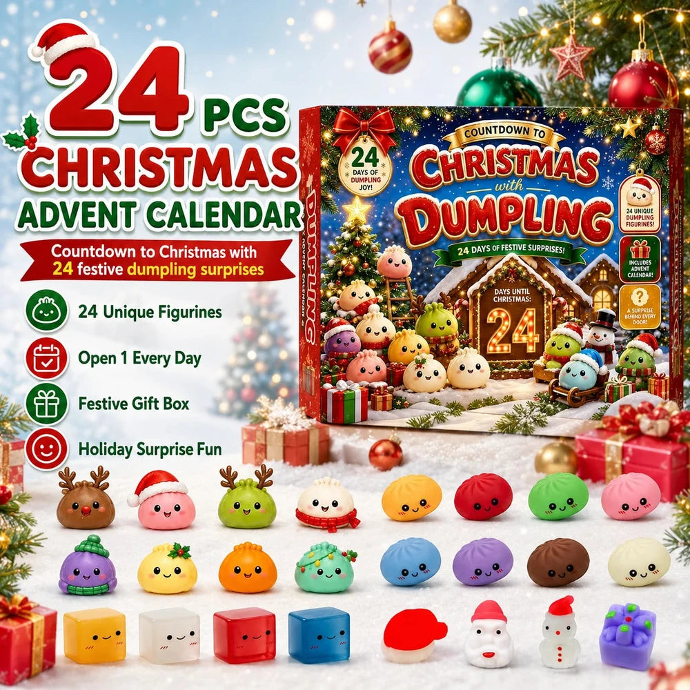 Dumpling Squishy Advent Calendar