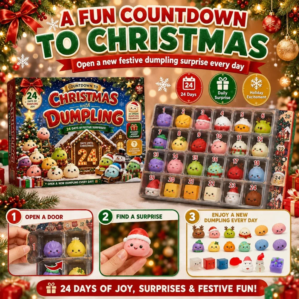 Dumpling Squishy Advent Calendar