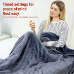 Flannel Wearable Heated Blanket