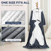 Flannel Wearable Heated Blanket