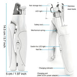 Rechargeable LED Pet Nail Clipper