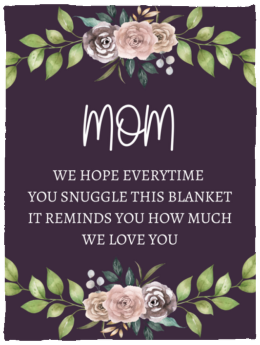 MOM BLANKET CHRISTMAS GIFT