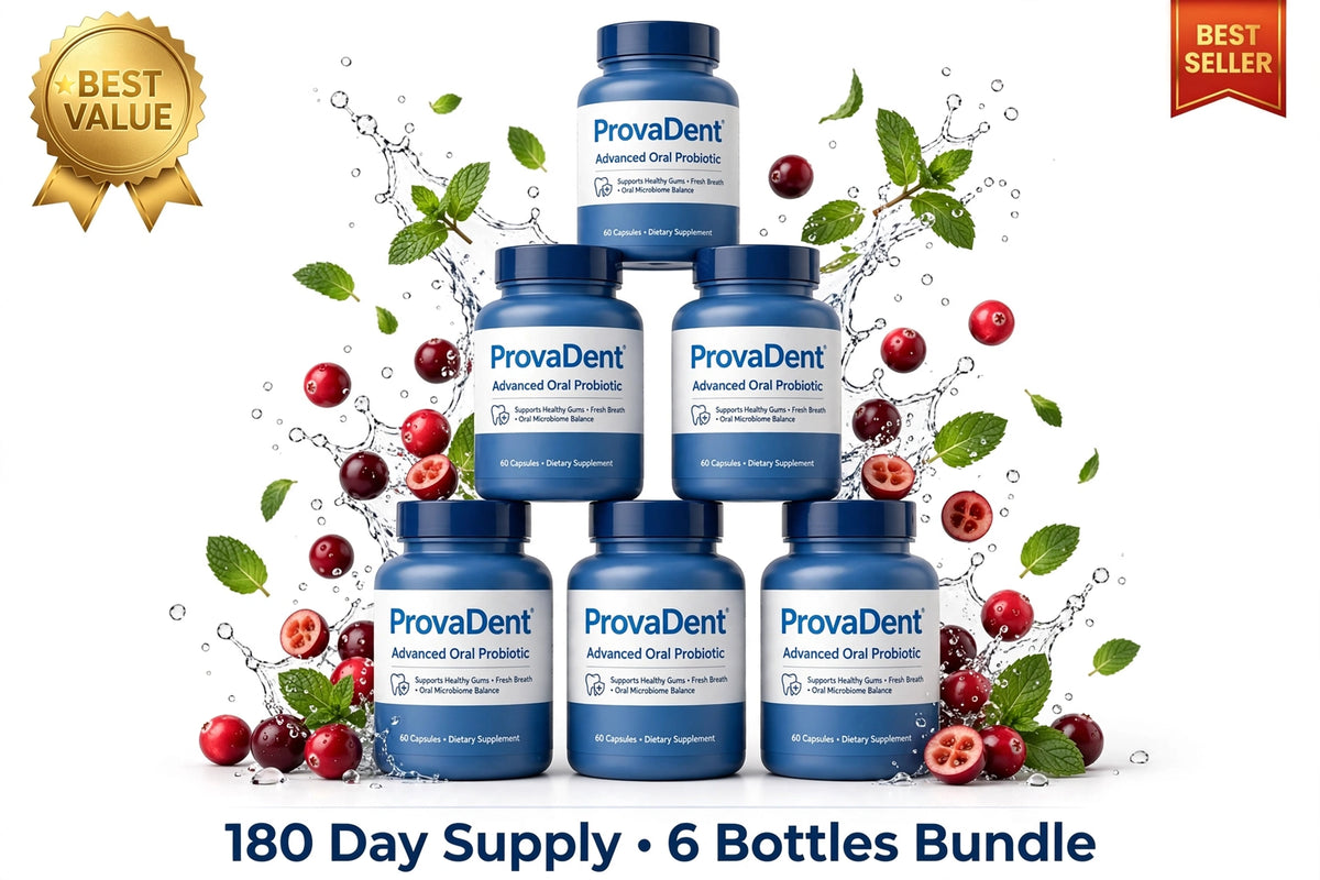 ProvaDent - 6 Bottles - 180 Day Supply