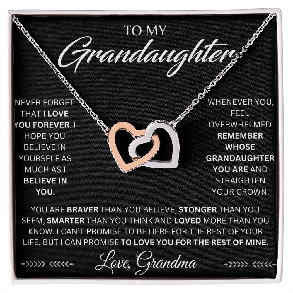 My Granddaughter, My Heart's Keeper"