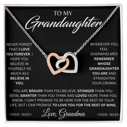 My Granddaughter, My Heart's Keeper"