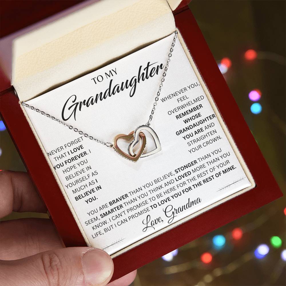 To My Sweetest Joy, My Granddaughter