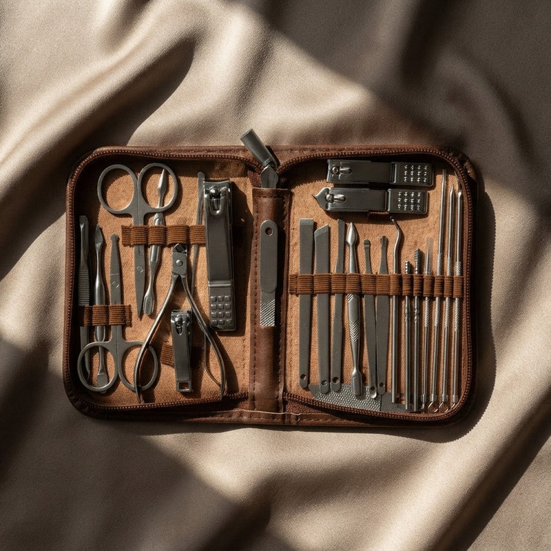 Compact Manicure Pedicure Kit