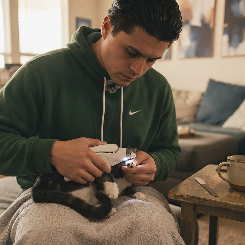 Rechargeable LED Pet Nail Clipper